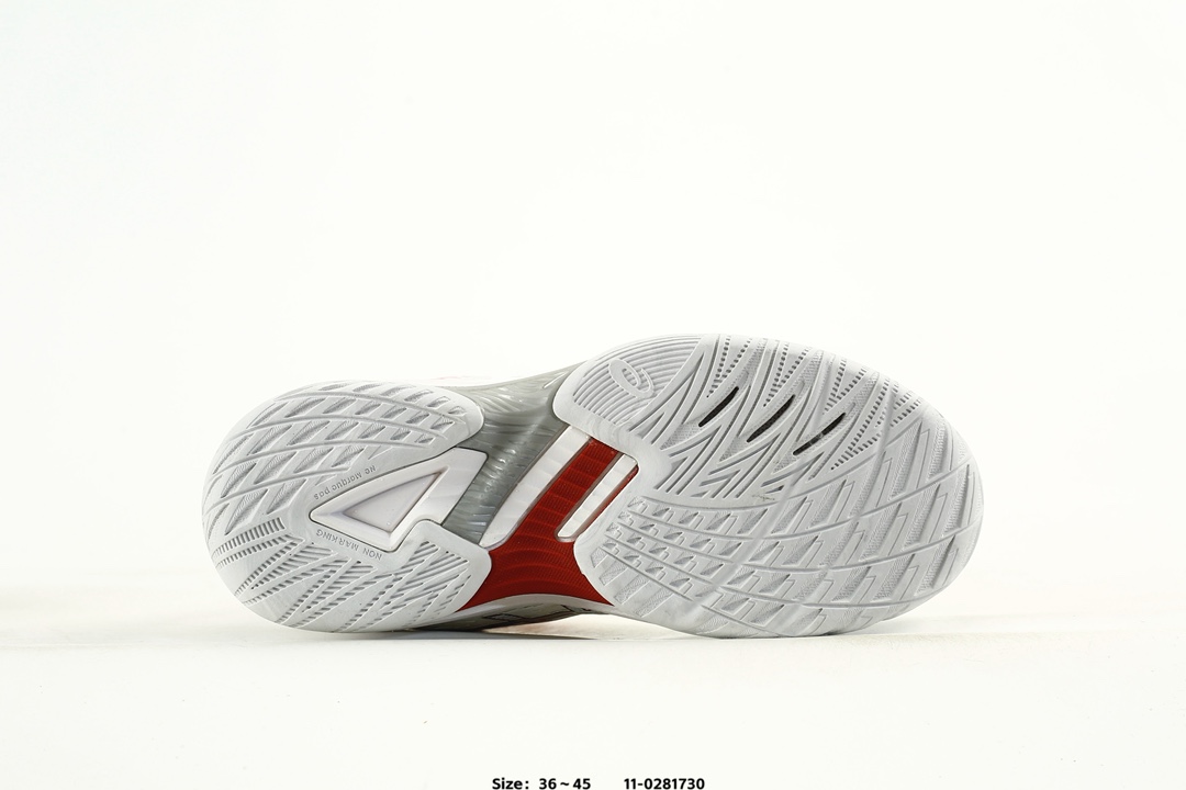 Asics V-SWIFT FF MT 4 Volleyball Shoes White/Red