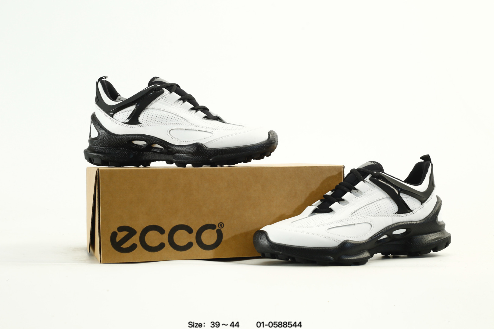 Ecco Biom Leather Sneakers Multicolor