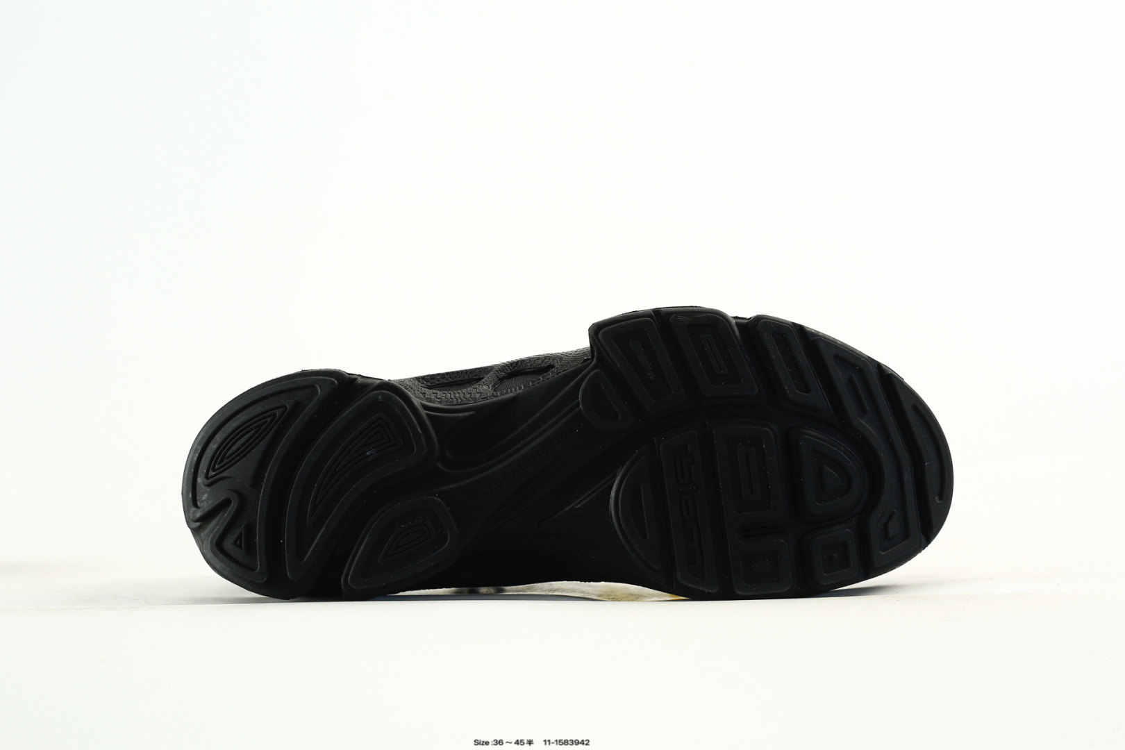 ECCO Breathable Leather Casual Shoes Black