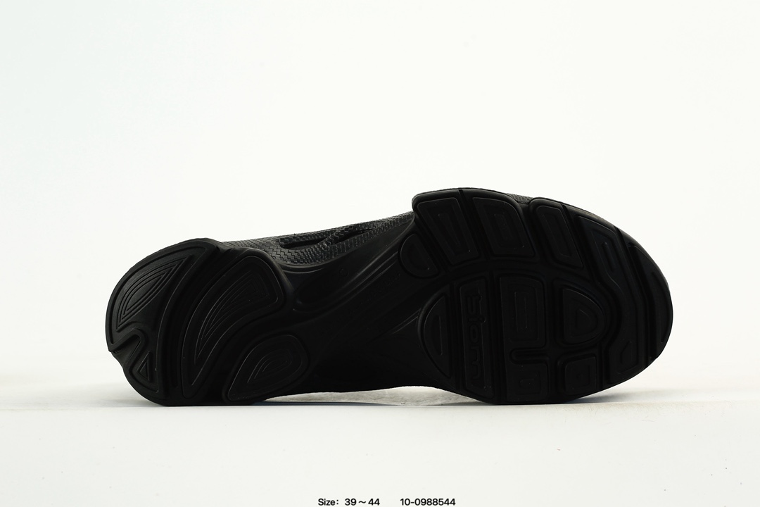 ECCO Breathable Leather Sneakers Black