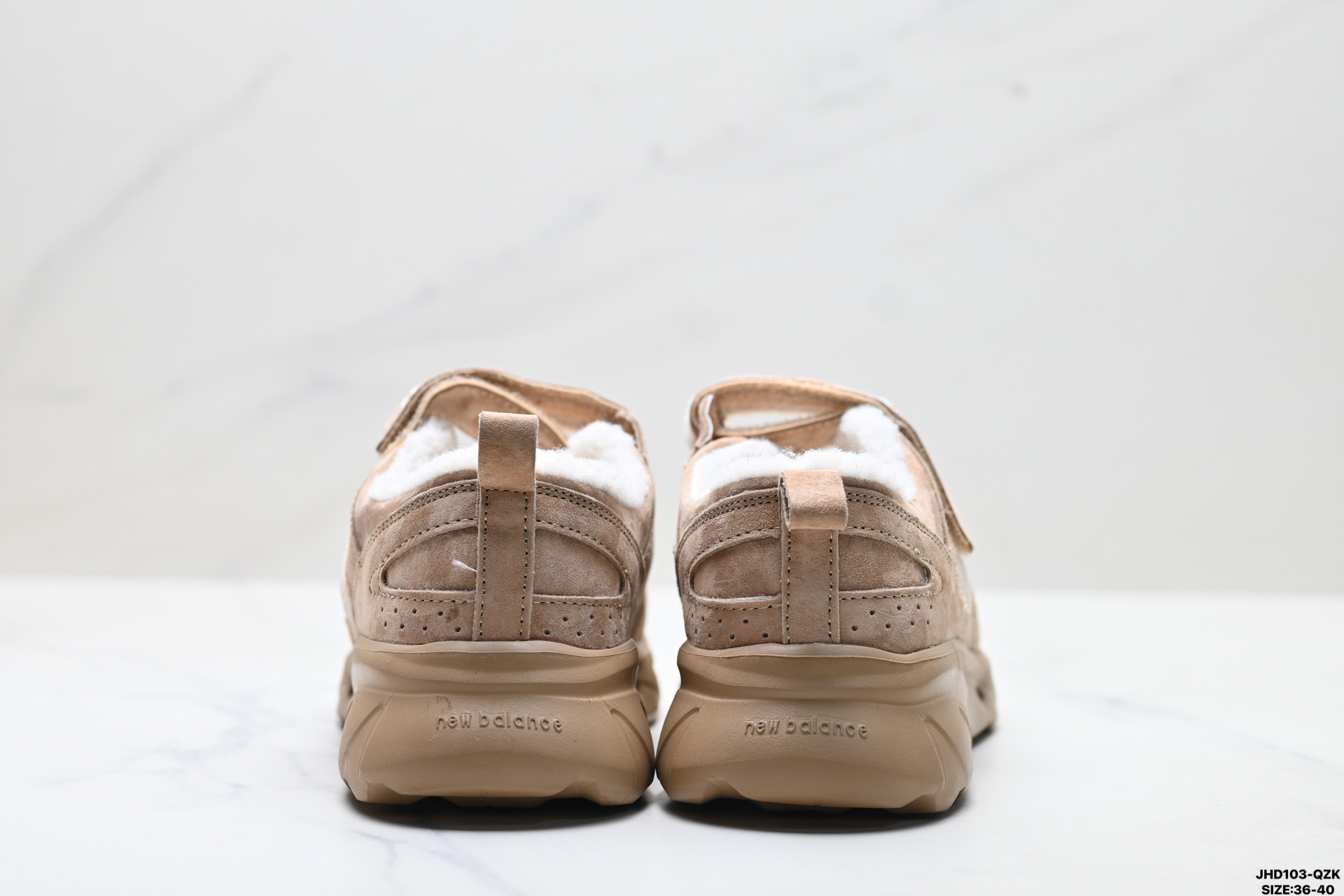 New Balance Platform Mary Jane Taupe