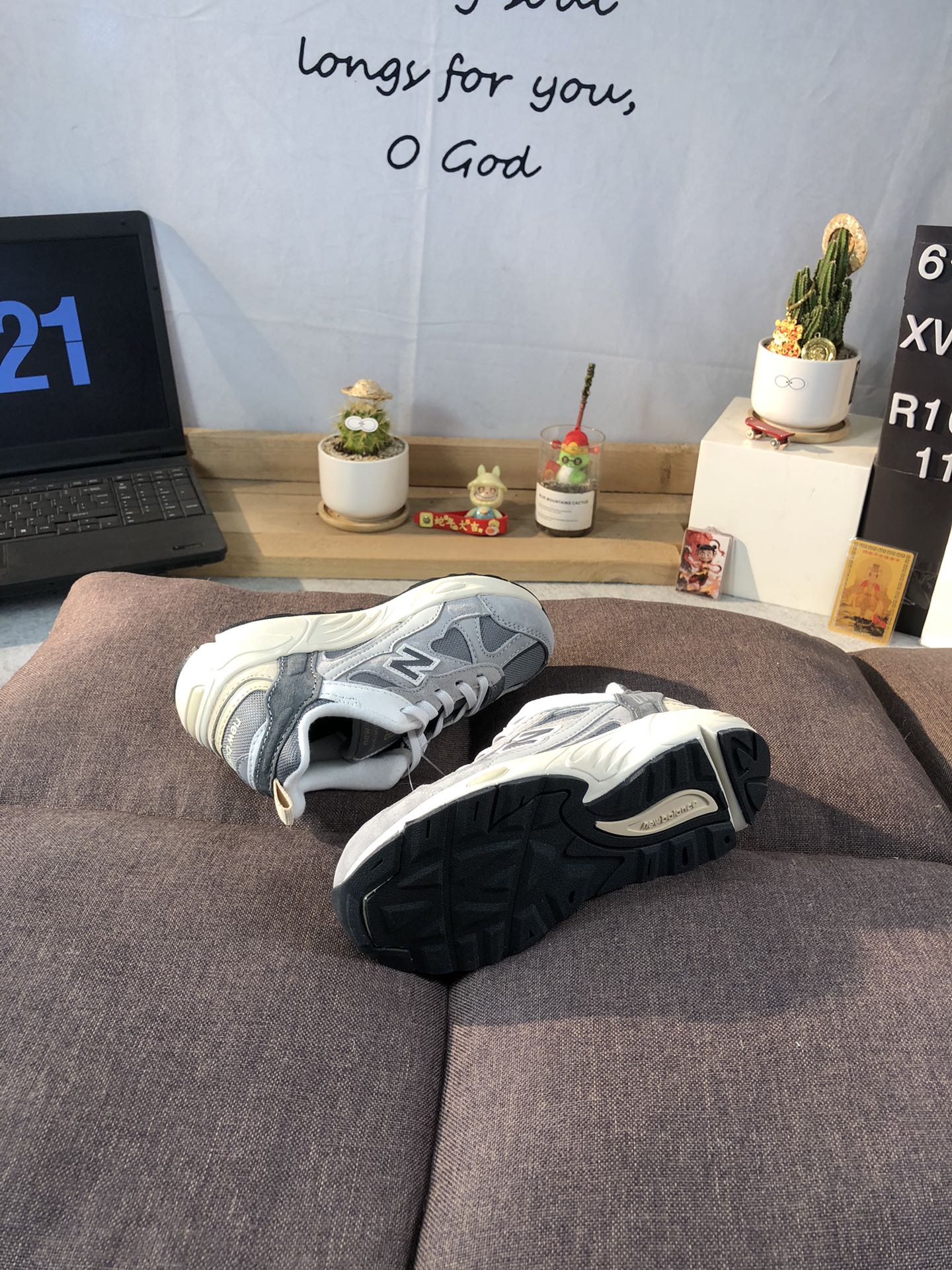 New Balance 878 Kids Sneakers Gray