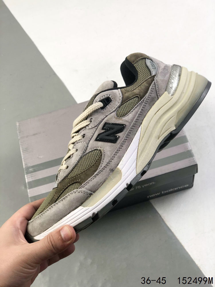 New Balance 992 Made in USA Sneakers Grey/Olive