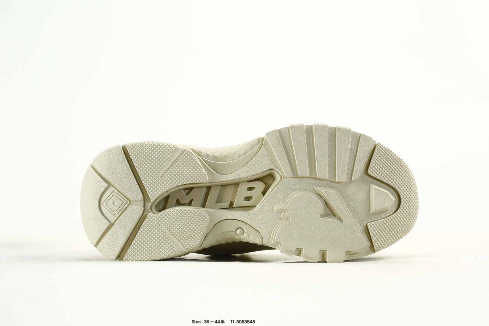 MLB Bigball Chunky Pixel Sneakers Cream Pink