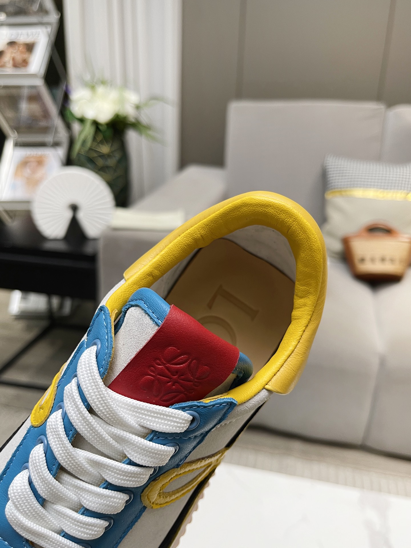 Loewe Hidden Wedge Trainers Multicolor