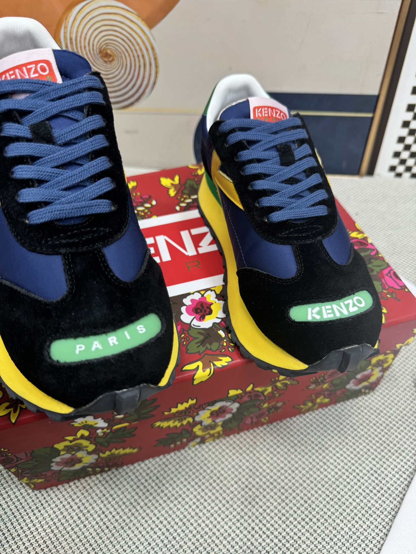 Kenzo Retro Runner Sneakers Multicolor