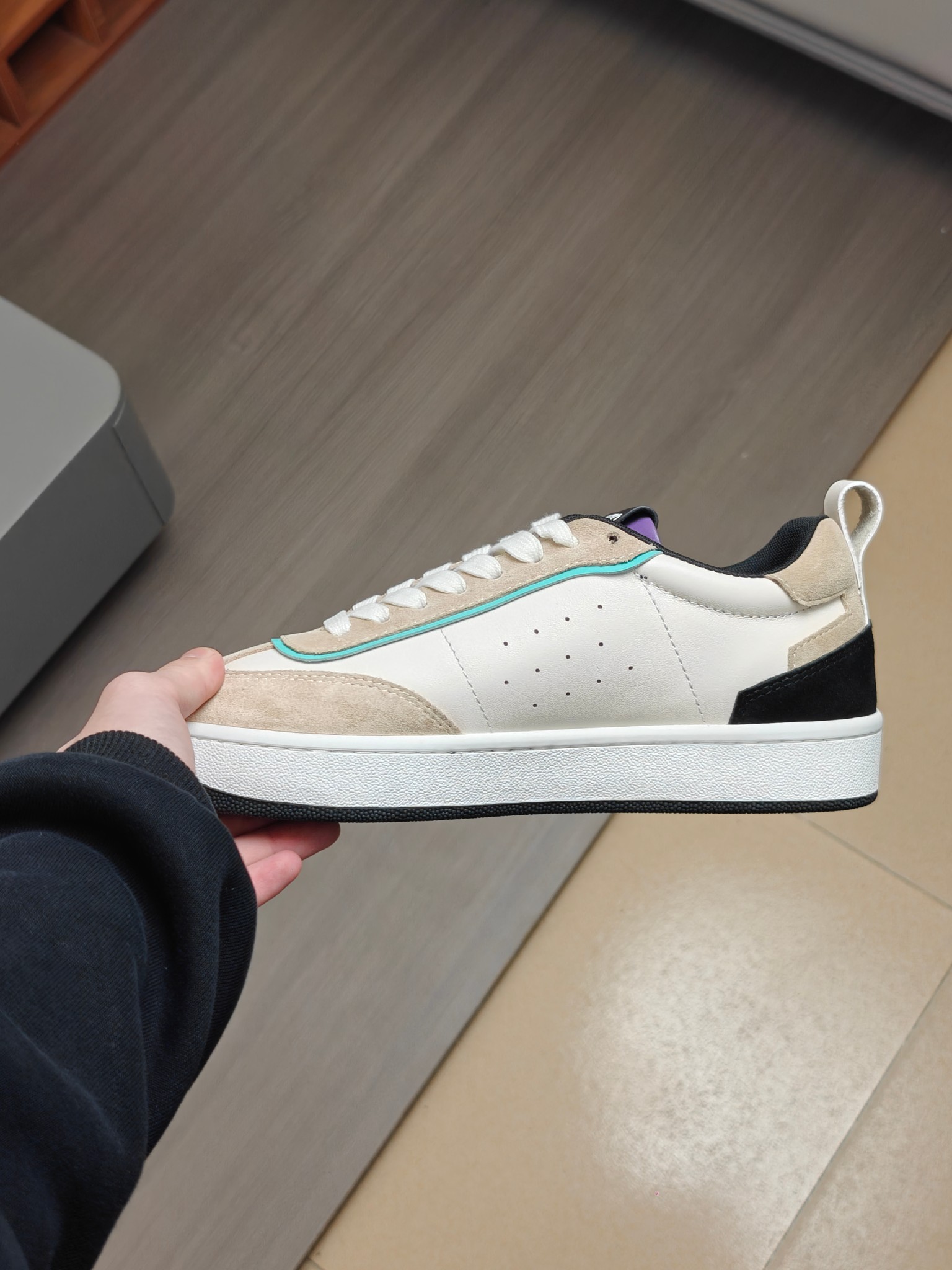 Kenzo Classic Leather Sneakers White