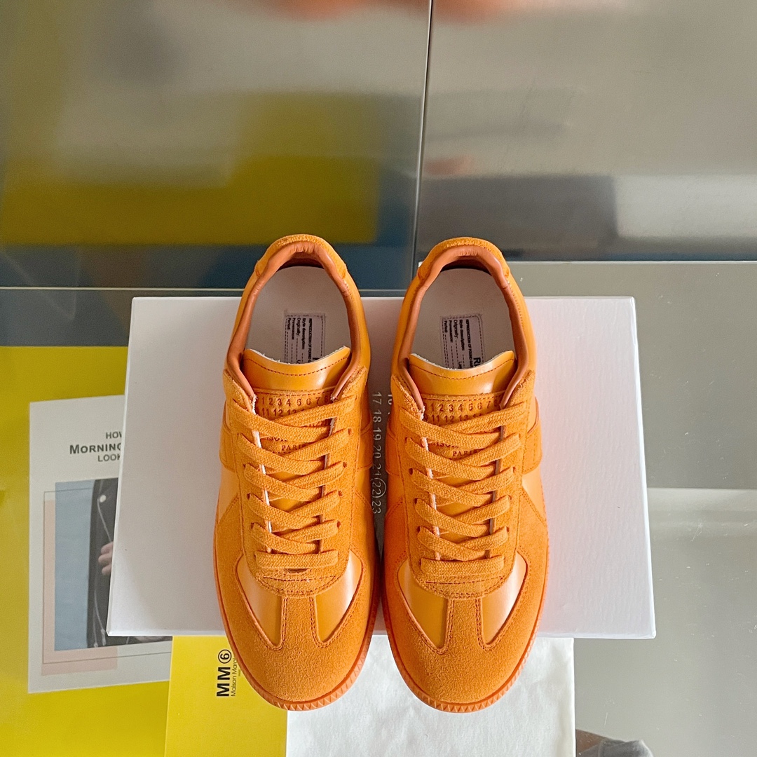 Maison Margiela MM6 Replica Trainers Orange