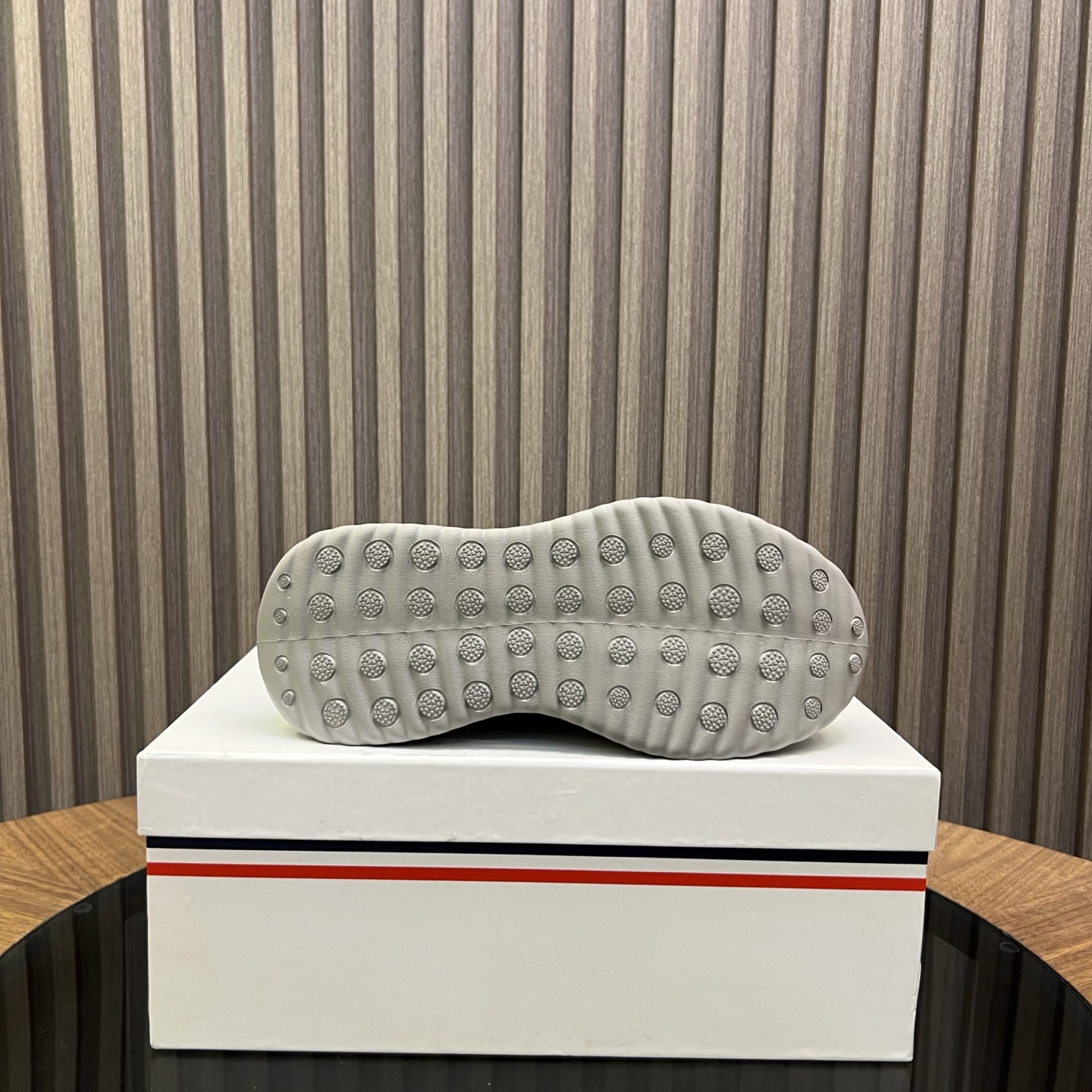 Moncler Knit Slip-On Sneakers White