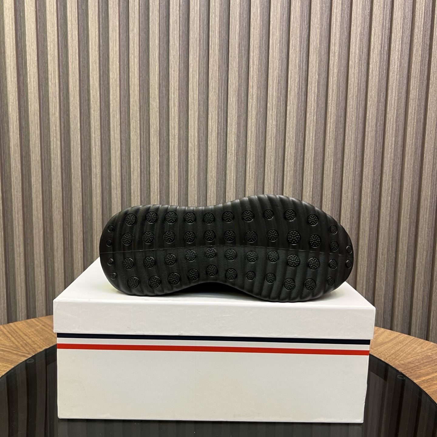 Moncler Knit Slip-On Sneakers Black
