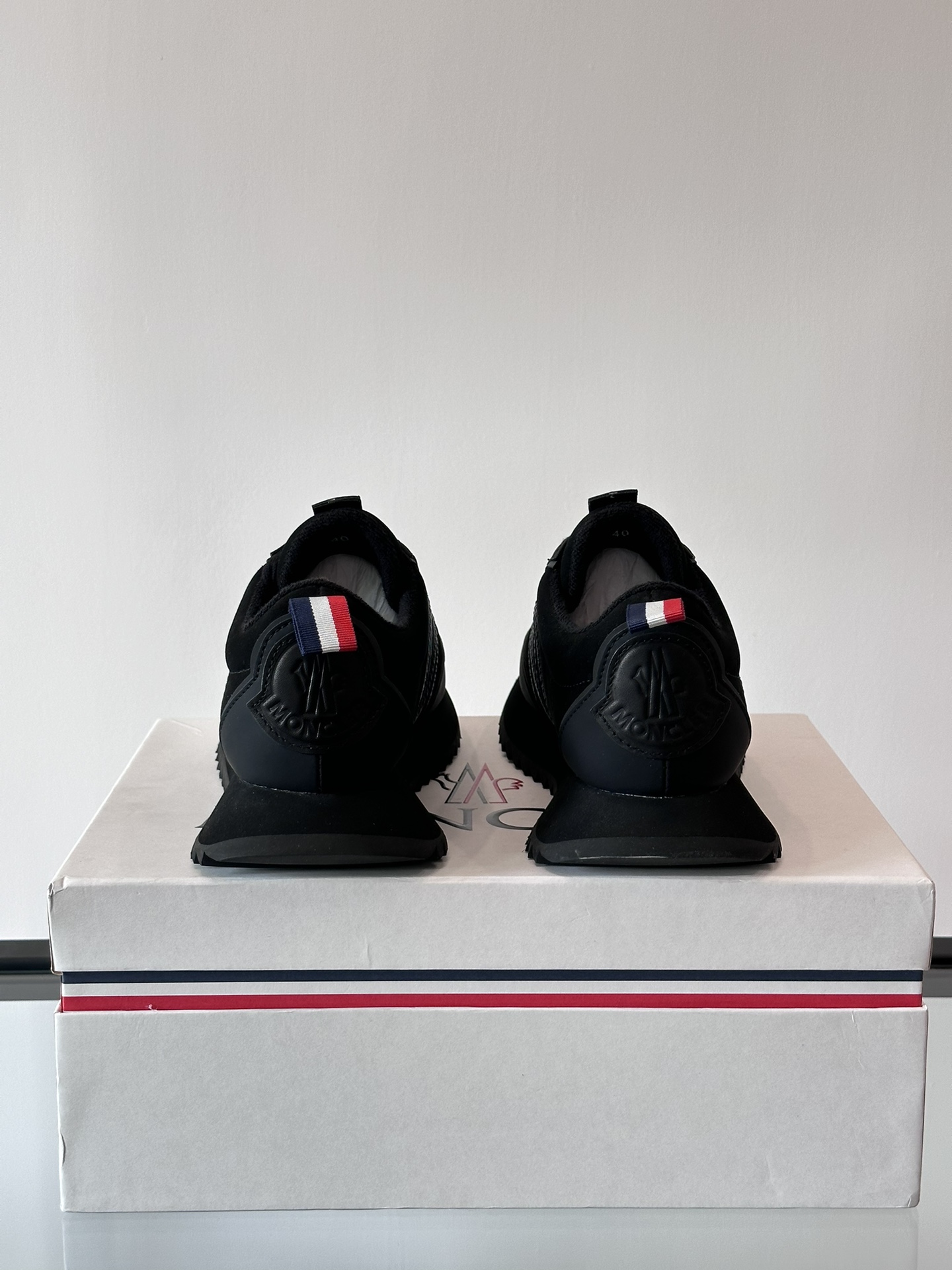 Moncler Pacey Chunky Sneakers Black