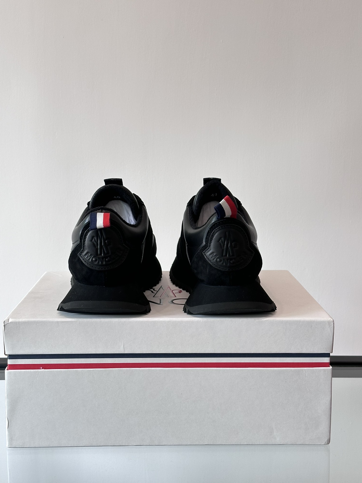 Moncler Pacey Chunky Sneakers Black