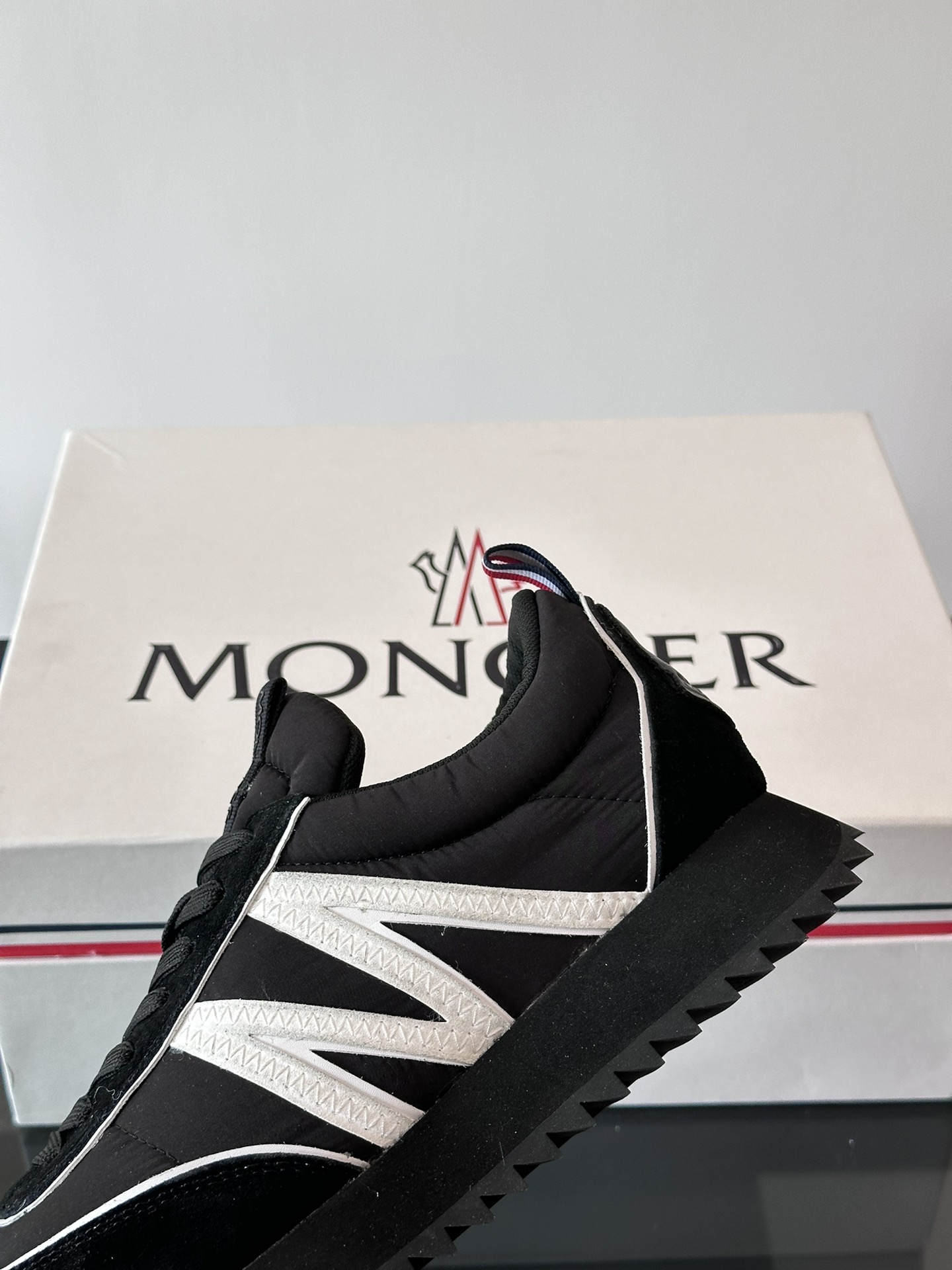 Moncler Pacey Chunky Sneakers Black