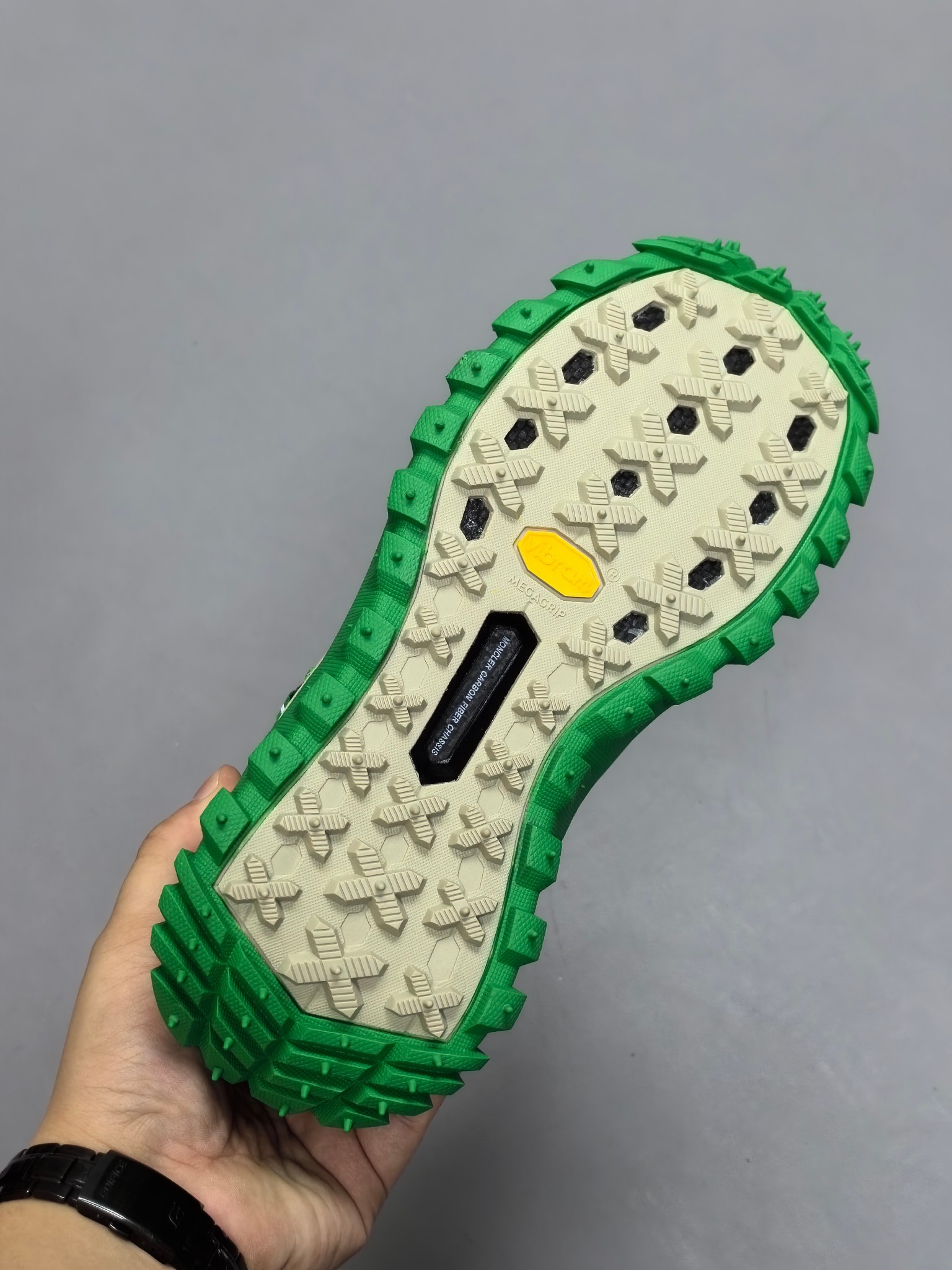 Moncler Trailgrip GTX Hiking Sneakers Green