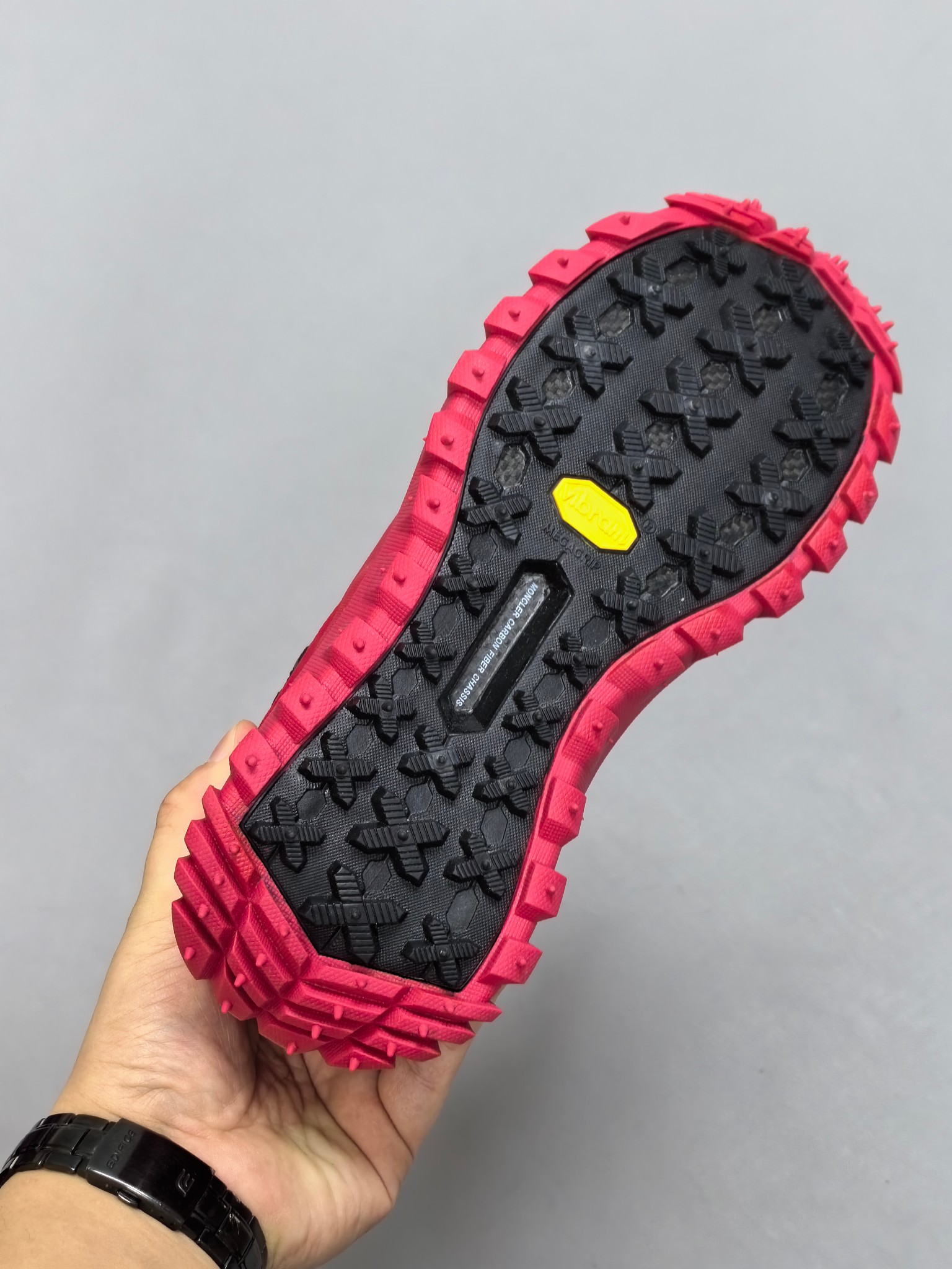 Moncler Trailgrip GTX Outdoor Sneakers Red