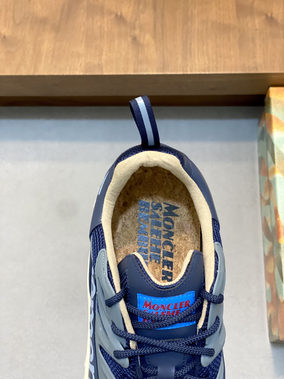 Moncler Trailgrip Amoeba Shoes Navy
