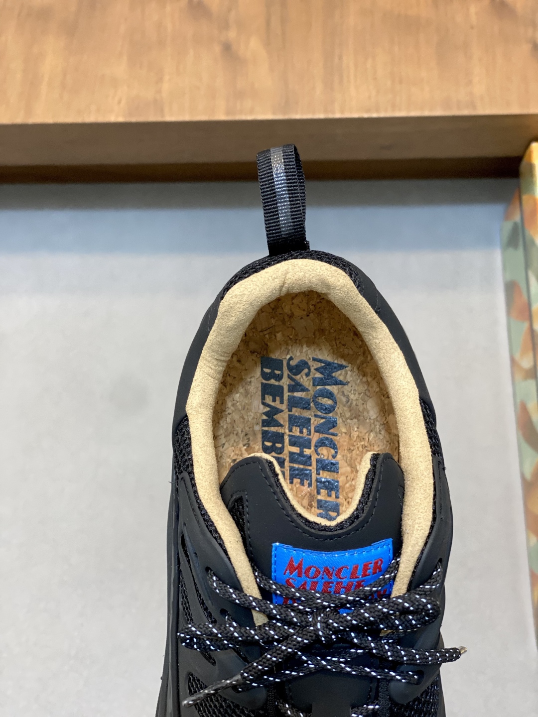 Moncler Trailgrip Amoeba Sneakers Black