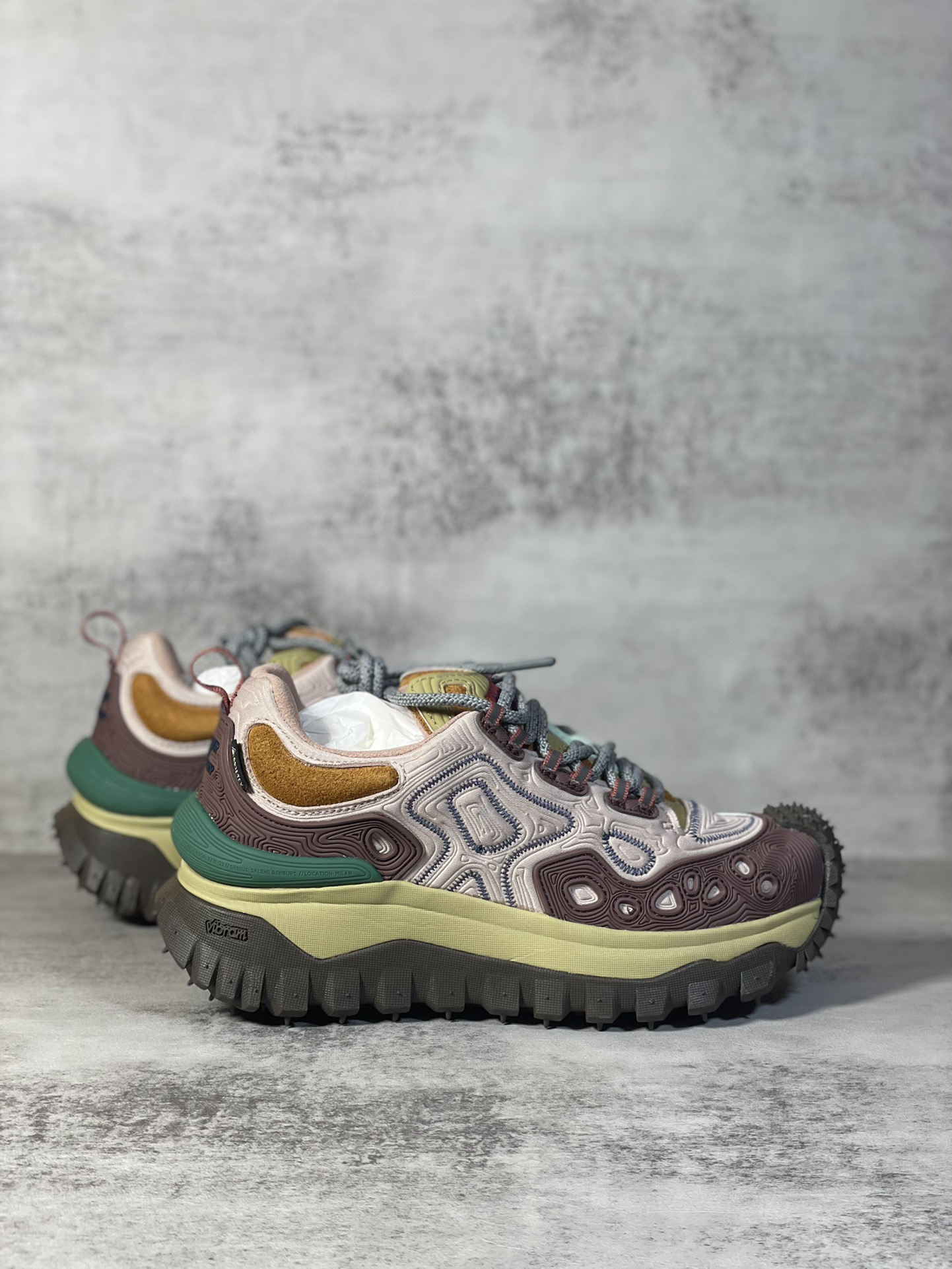 Moncler Genius Trailgrip GTX Outdoor Sneakers Multicolor