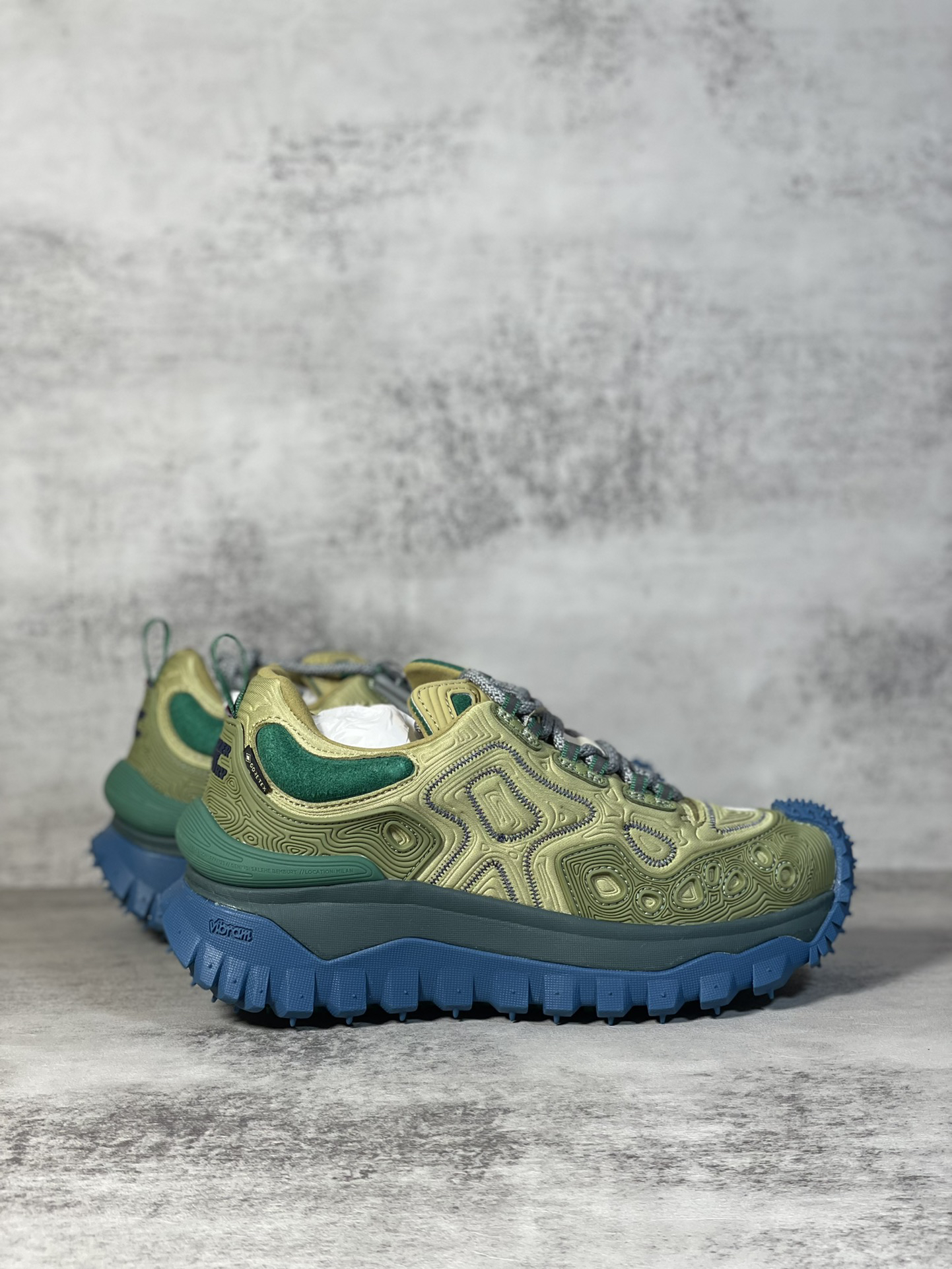 Moncler Genius Trailgrip GTX Sneakers Green/Blue
