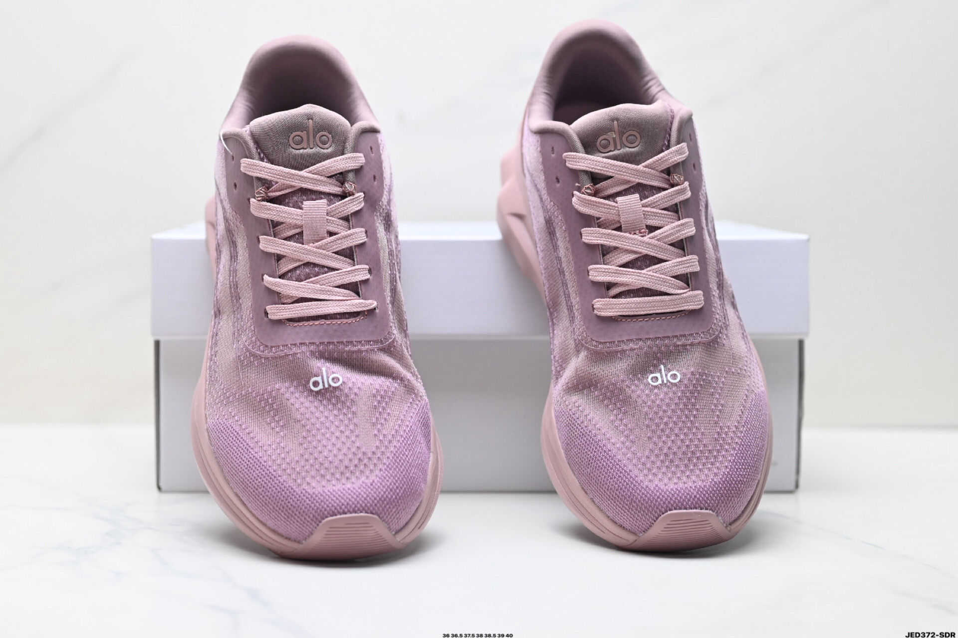 Alo Yoga Alo Runner Mesh Trainers Mauve Pink