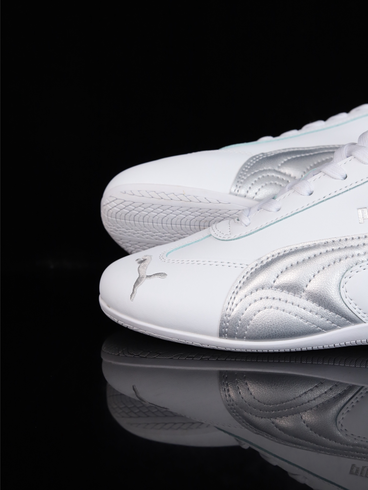 Puma Roma M Low Retro Sneakers White/Silver