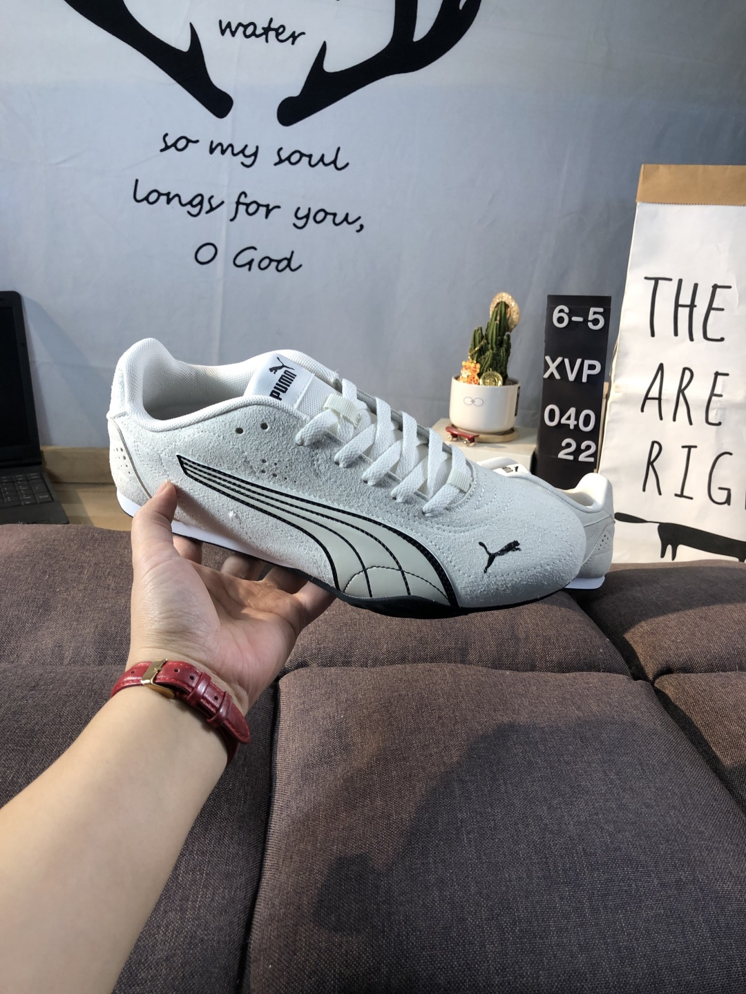 Puma Racing Low-Top Sneakers White