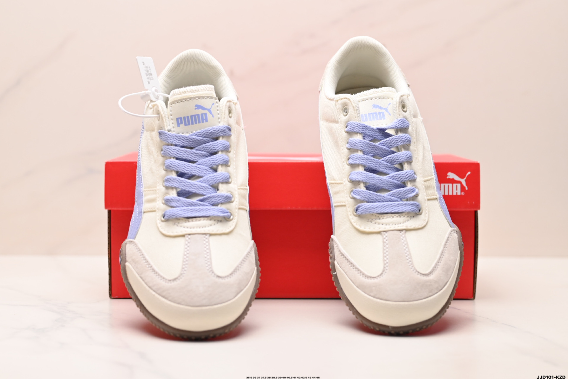 PUMA Bella UT Low Sneakers Cream Blue
