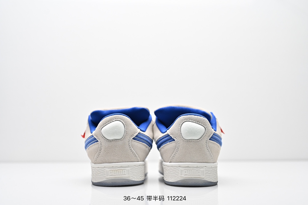 Puma Suede XL Skate Shoes Grey/Blue