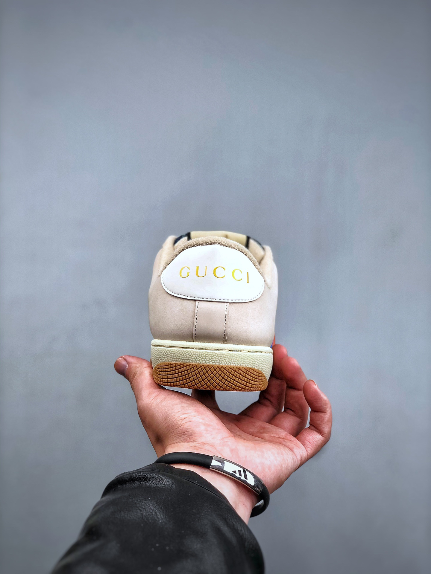 Gucci Screener Distressed Sneakers Multicolor