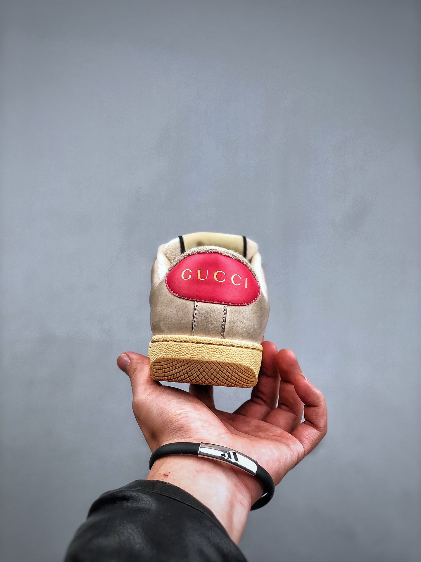 Gucci Screener Distressed Sneaker Multi-Color