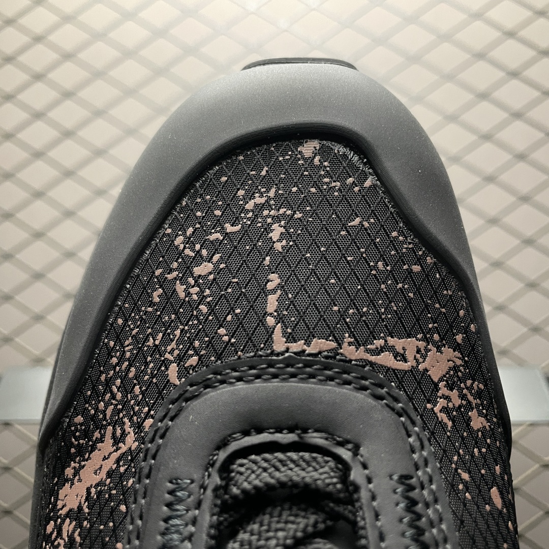 Stone Island Grime Panelled Mesh Outdoor Sneakers Black