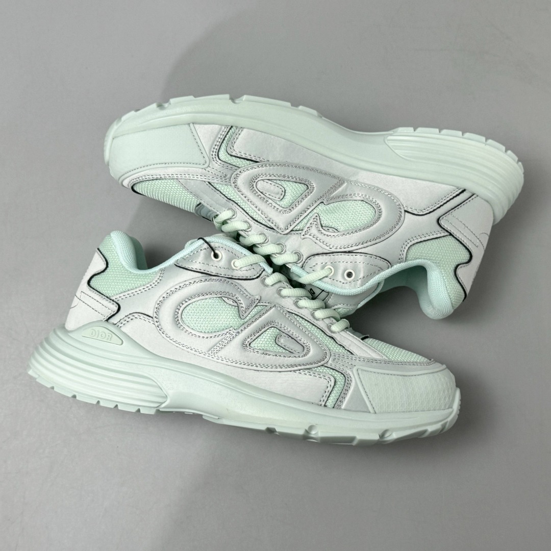 Dior B30 Low-Top Sneakers Mint Green