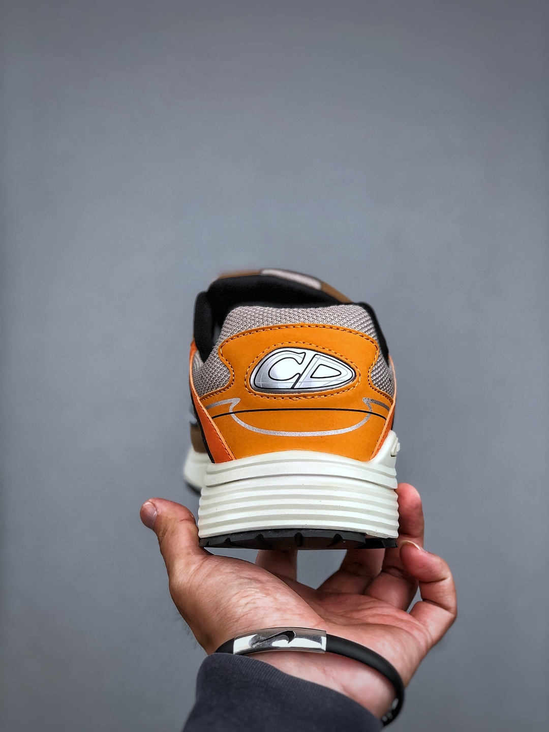 Dior B30 Chunky Sneakers Orange/Brown