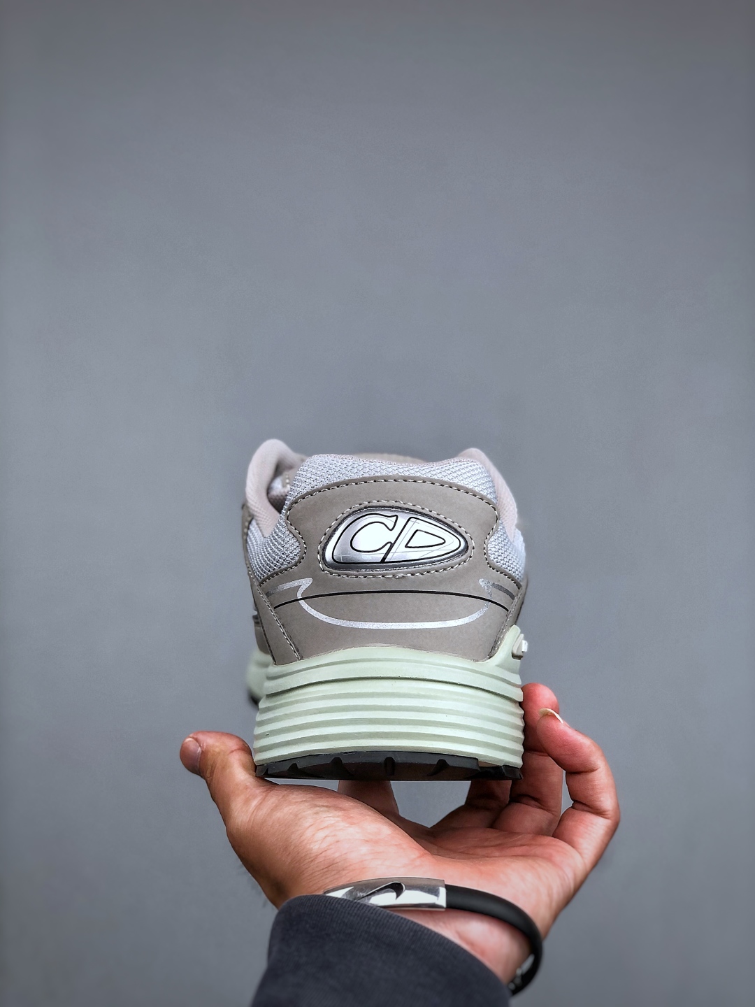 Dior B30 Chunky Running Sneakers Grey