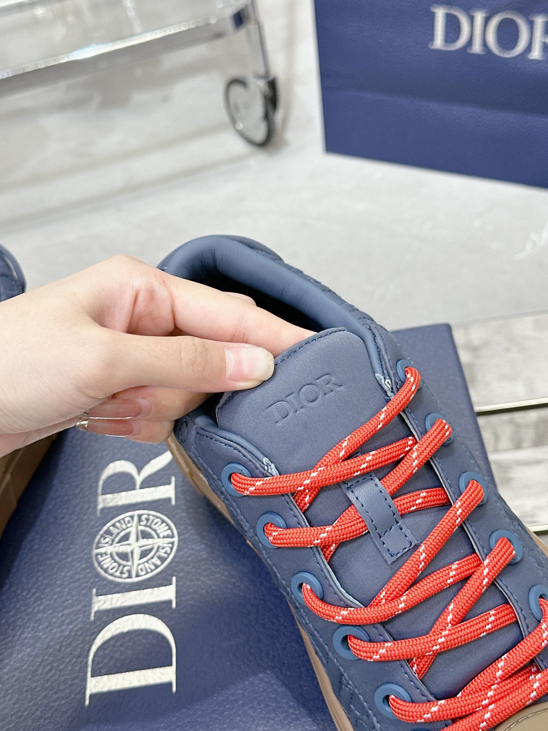 Dior B33 Casual Sneakers Blue