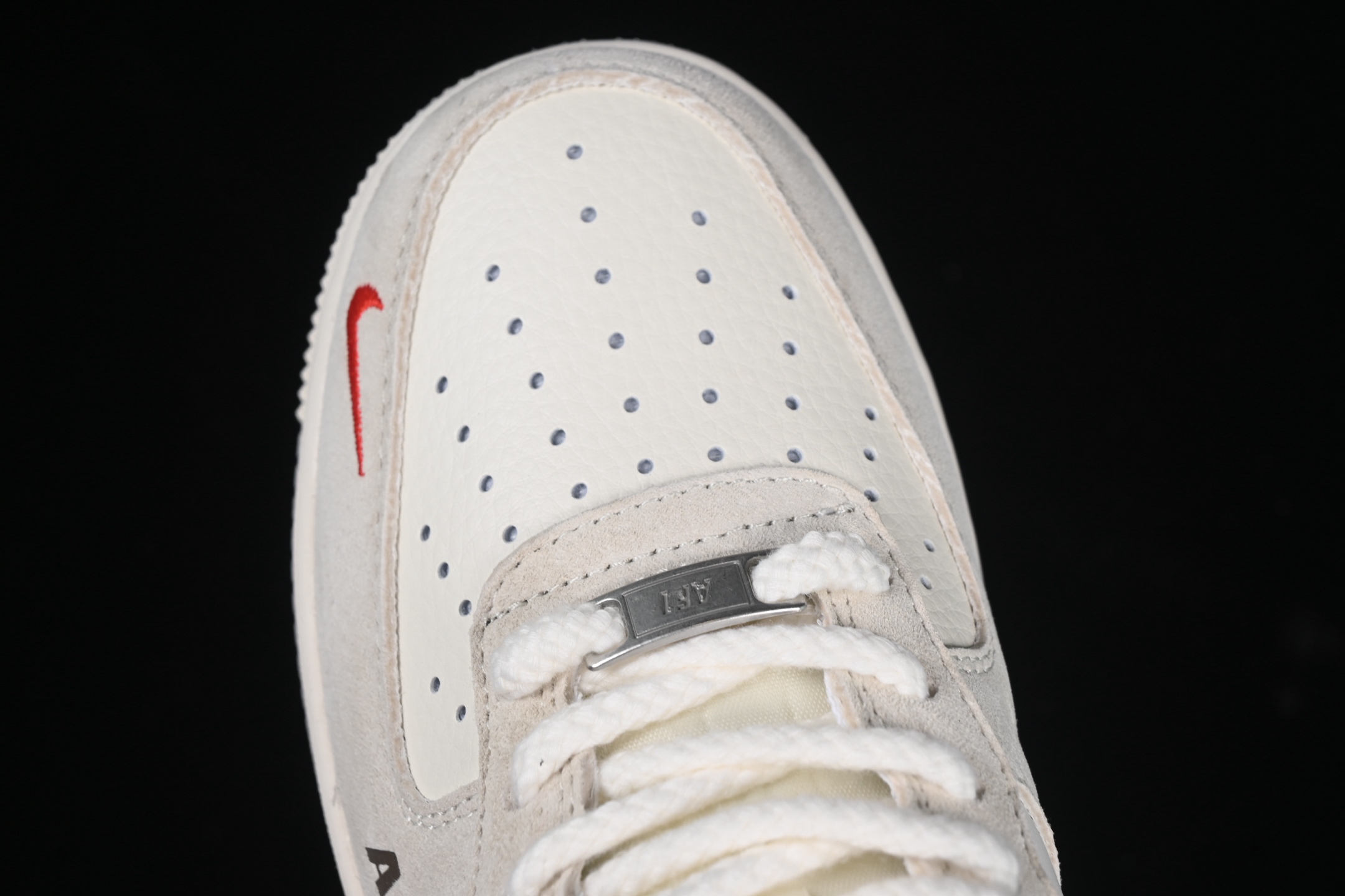 Nike Air Force 1 '07 Low Stussy Collab Sneakers Beige/Brown