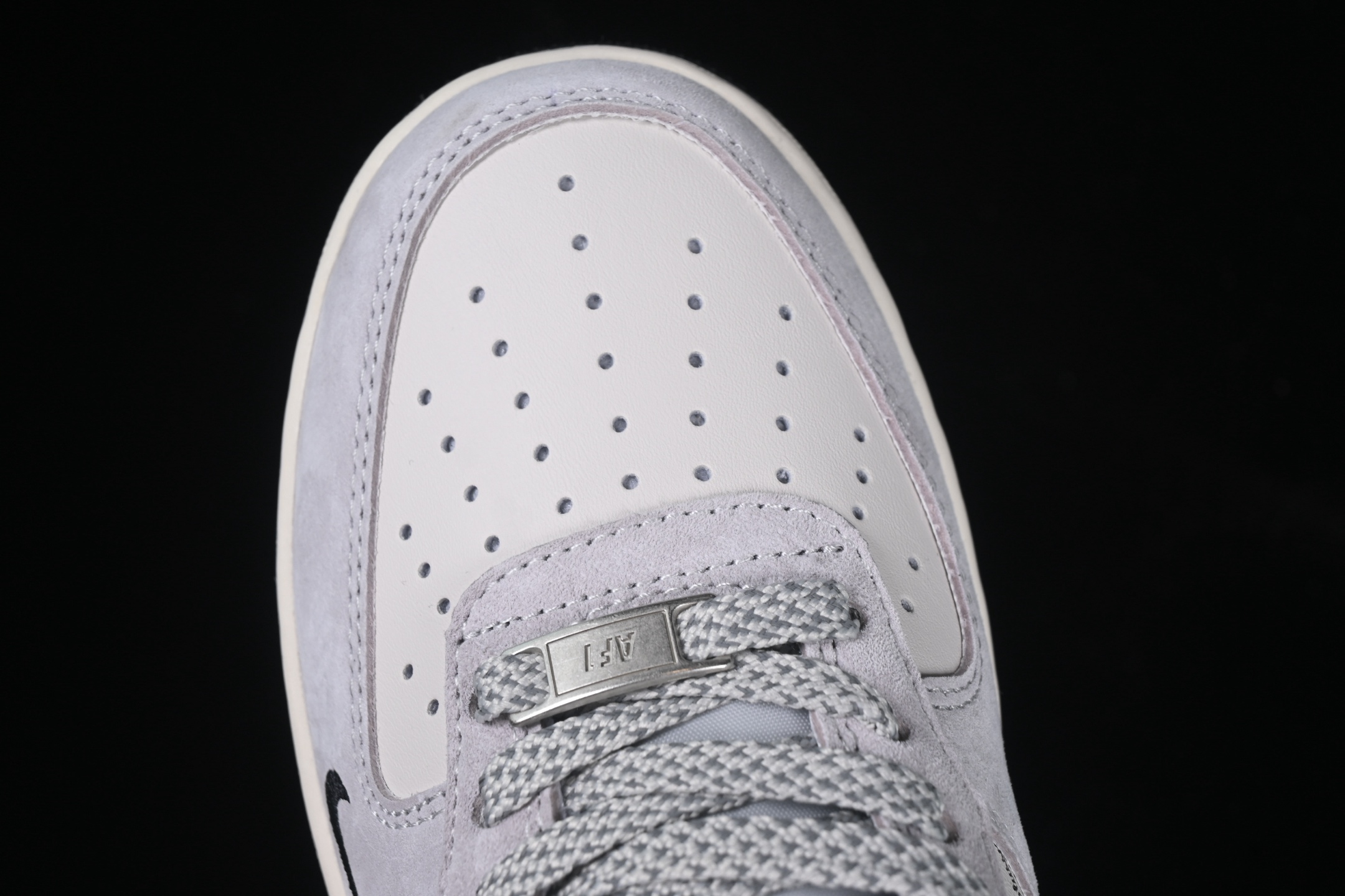 Nike Air Force 1 '07 Low x Stussy Sneakers Grey/Black