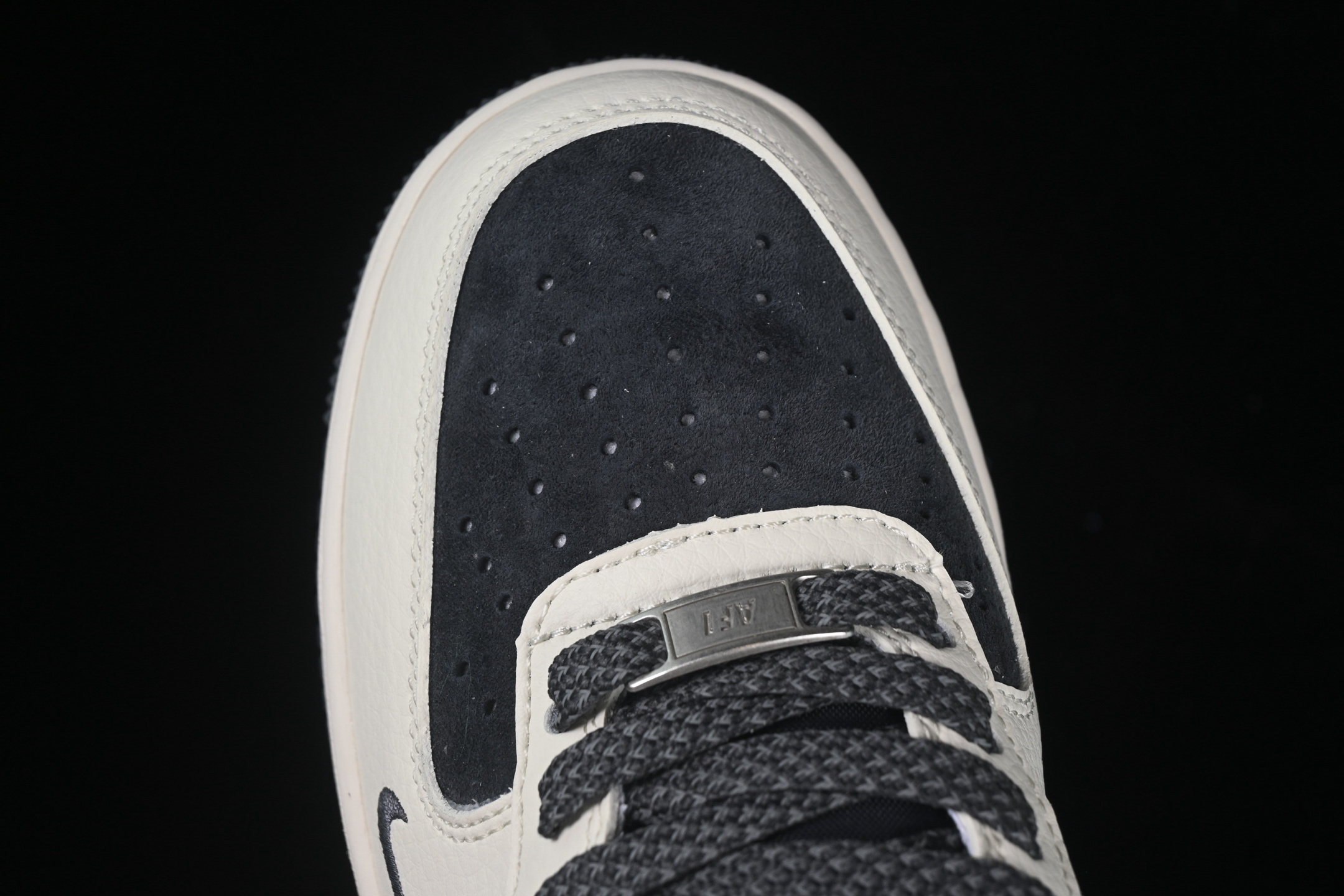 Nike x Stussy Air Force 1 '07 Low Sneakers Beige/Dark Gray