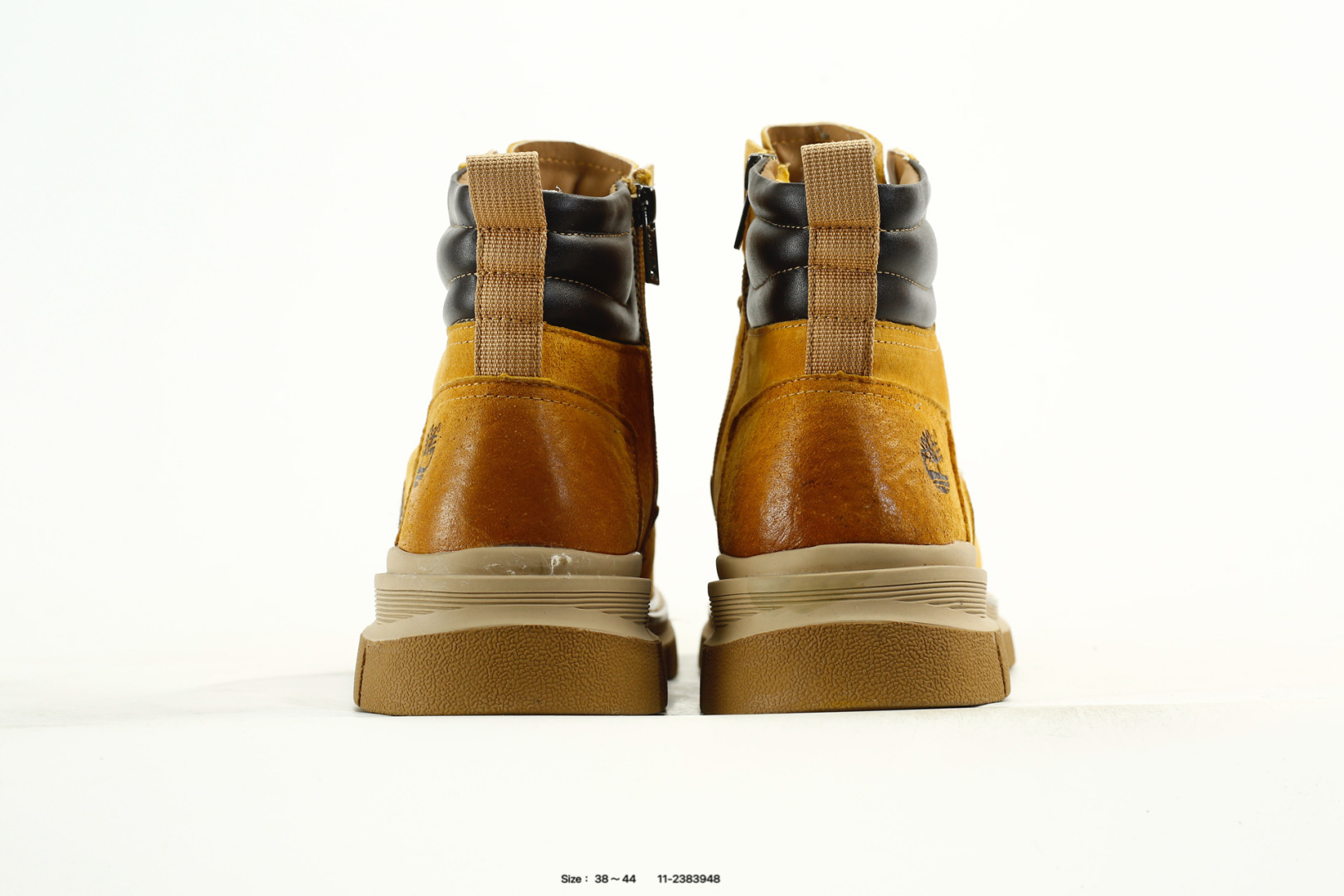 Timberland Premium Leather Waterproof High-Top Boots Wheat