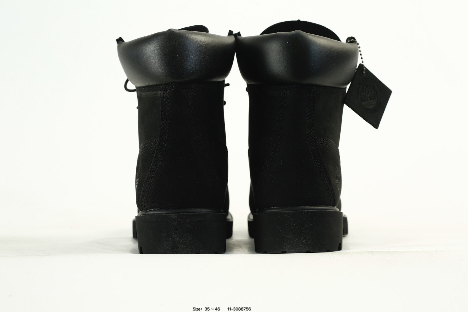 Timberland Premium Waterproof Leather Work Boots Black