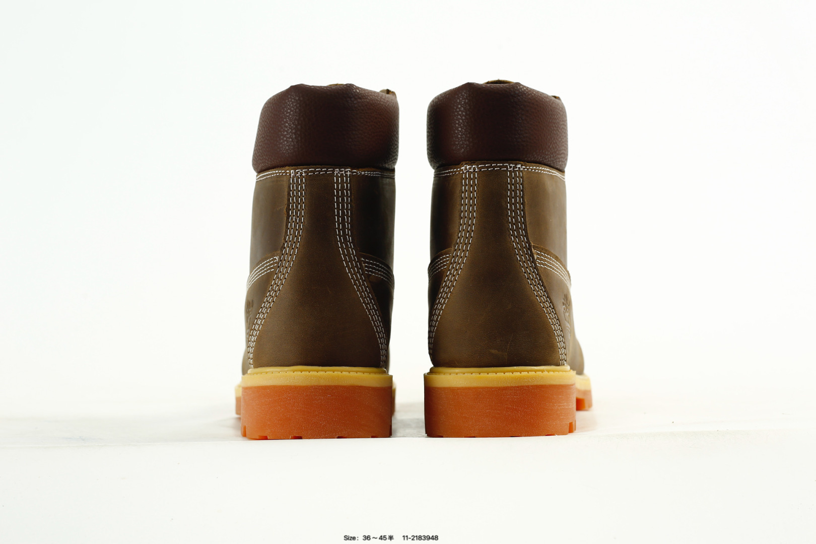 Timberland Premium Waterproof Leather Boots Brown