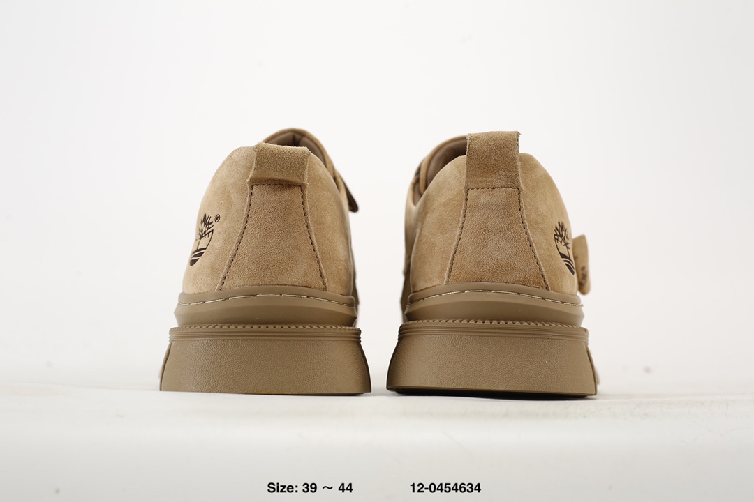 Timberland Lug Sole Low-Top Lace-Up Shoes Khaki