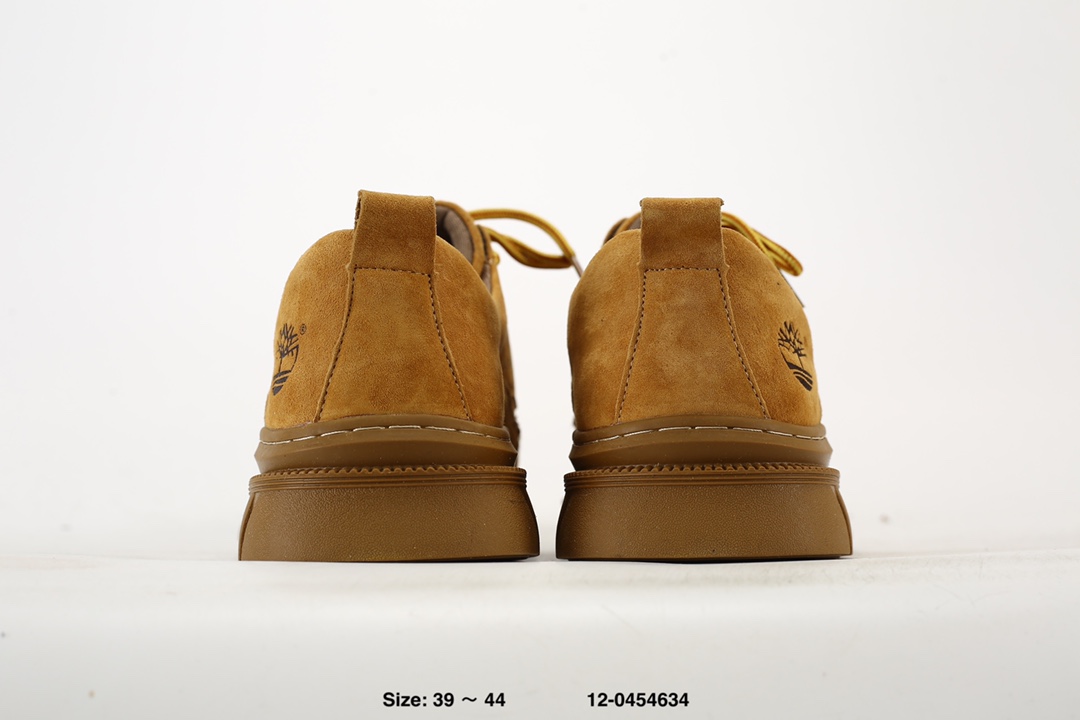 Timberland Lug Sole Low-Top Lace-Up Shoes Wheat Brown