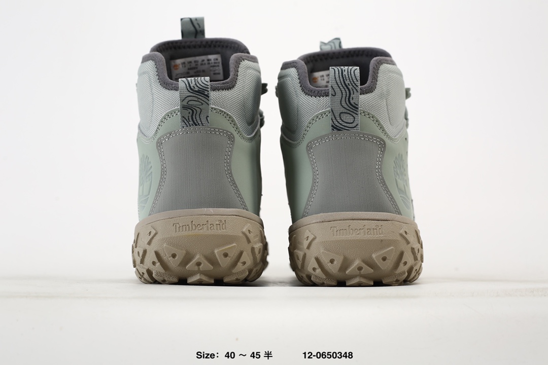Timberland High-Top Hiking Boots Sage Green