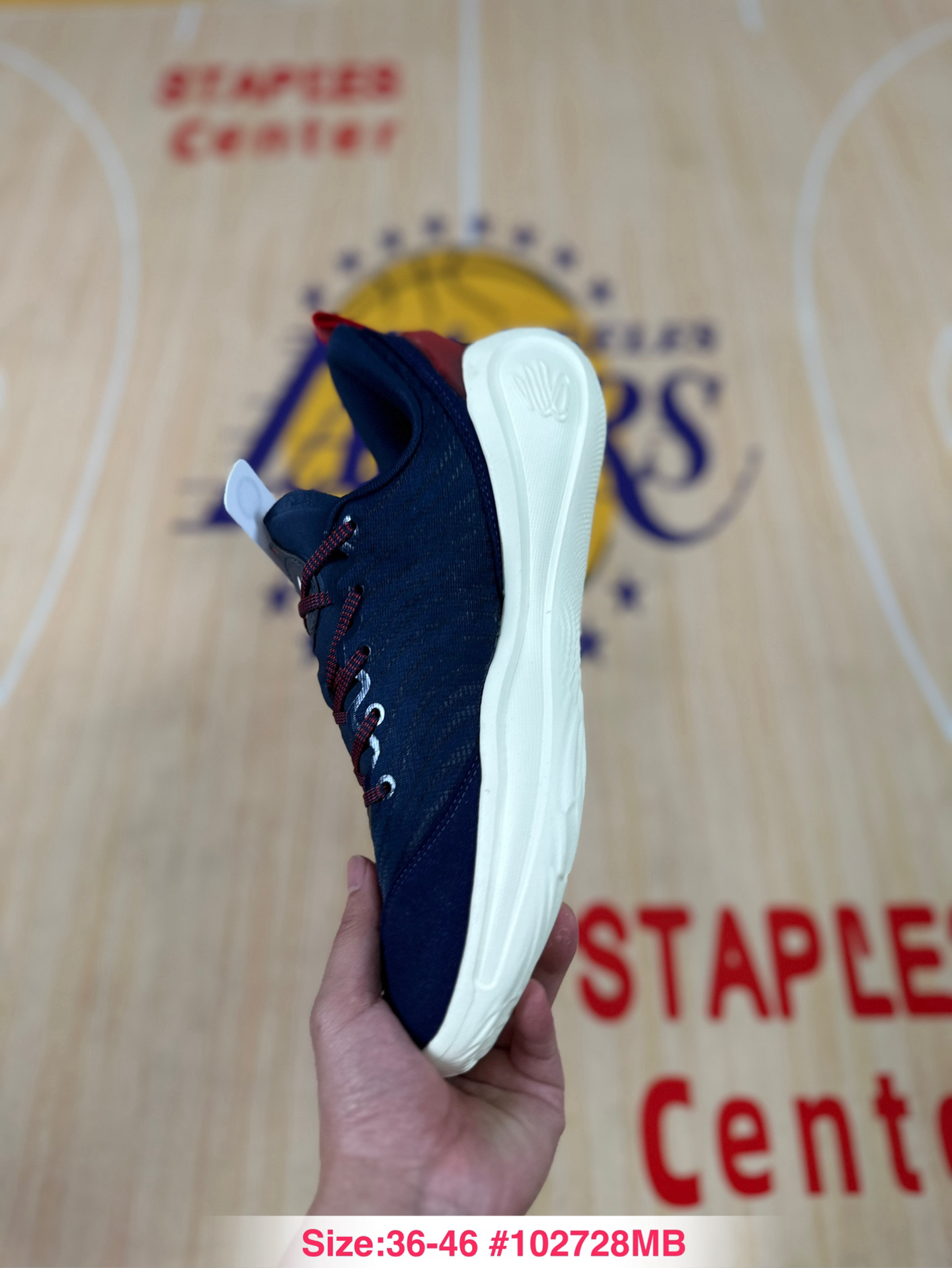 Under Armour Curry 12 Basketball Shoes Navy Red