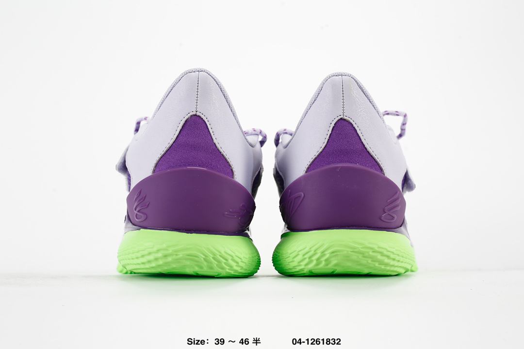 Under Armour Curry 1 Basketball Shoes Purple/Green