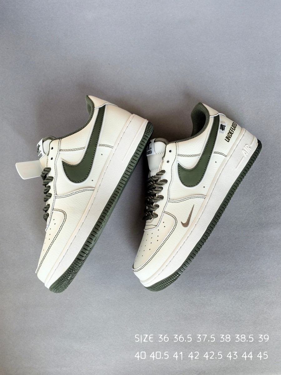 Nike Air Force 1 Low Undefeated Collab White Green
