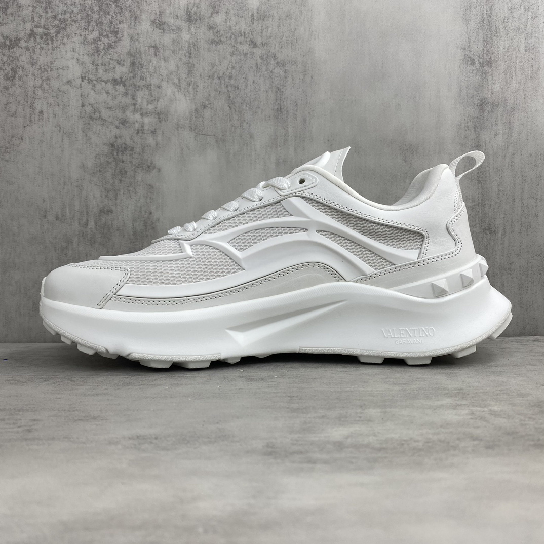 Valentino True Act Mesh Sneakers White