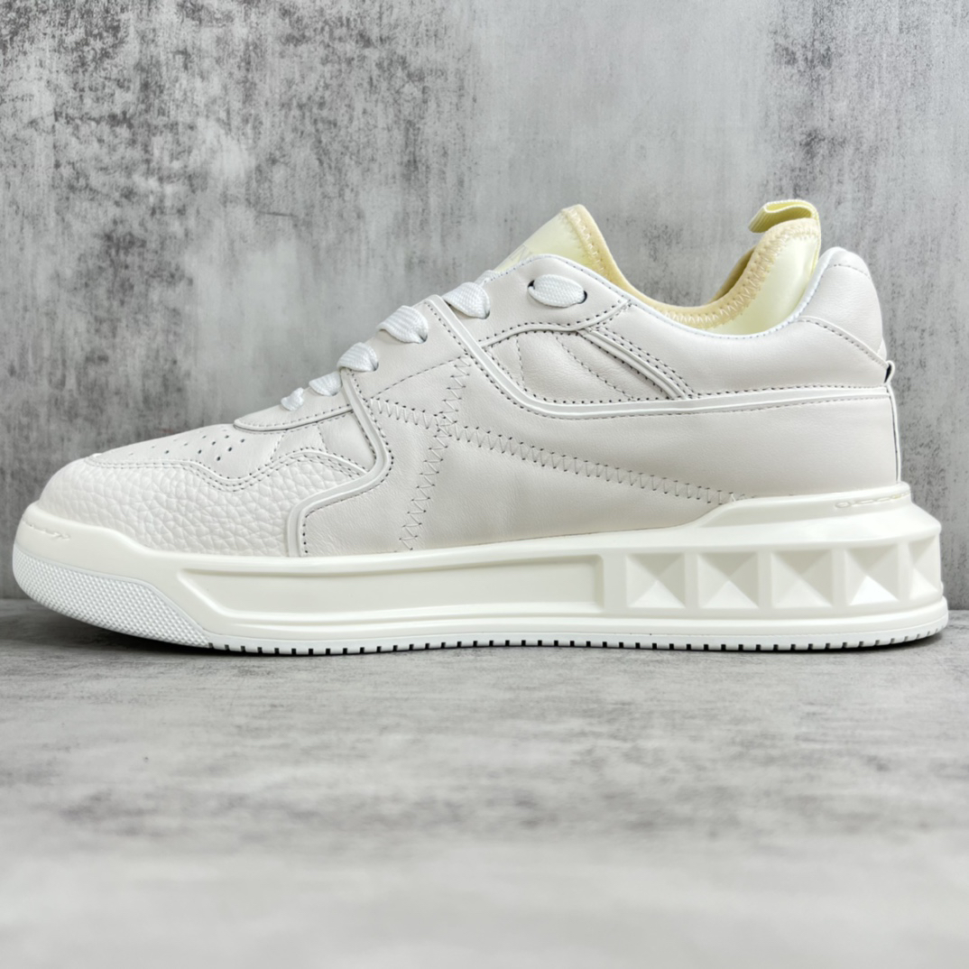 Valentino Garavani Platform Sock Sneakers White