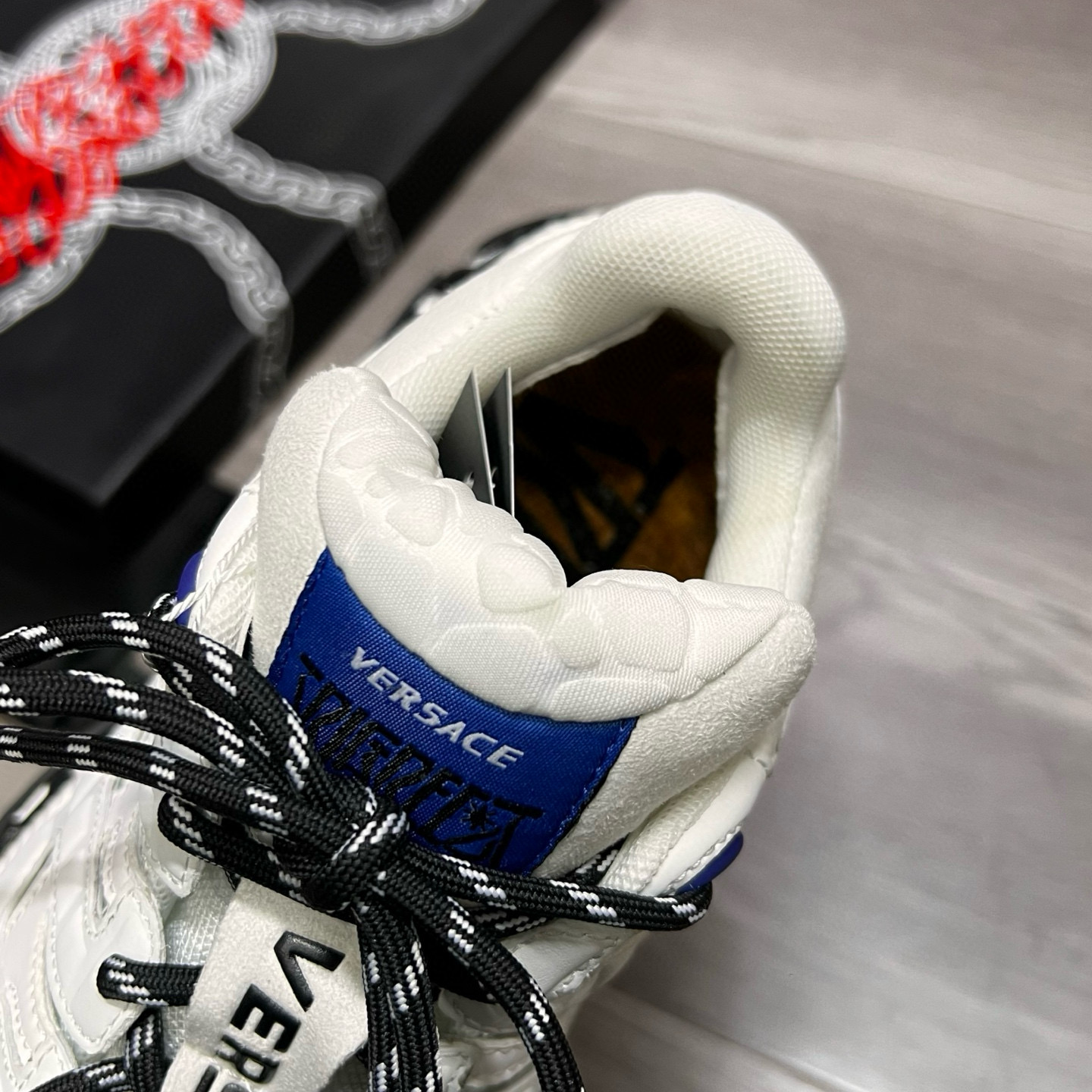 Versace Greca Chunky Sneakers White